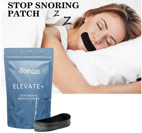 EELHOE ELEVATE+ 30-count mouth tape with sleeping woman