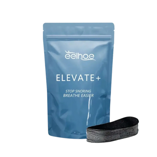 EELHOE ELEVATE+ blue pouch and black sleep patches